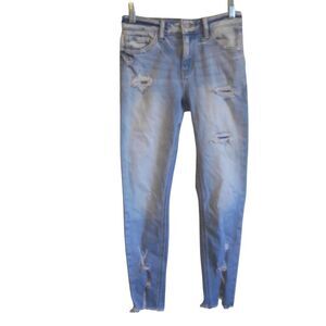 Kancan‎ Mid-Rise Light was ankle Jeans 25